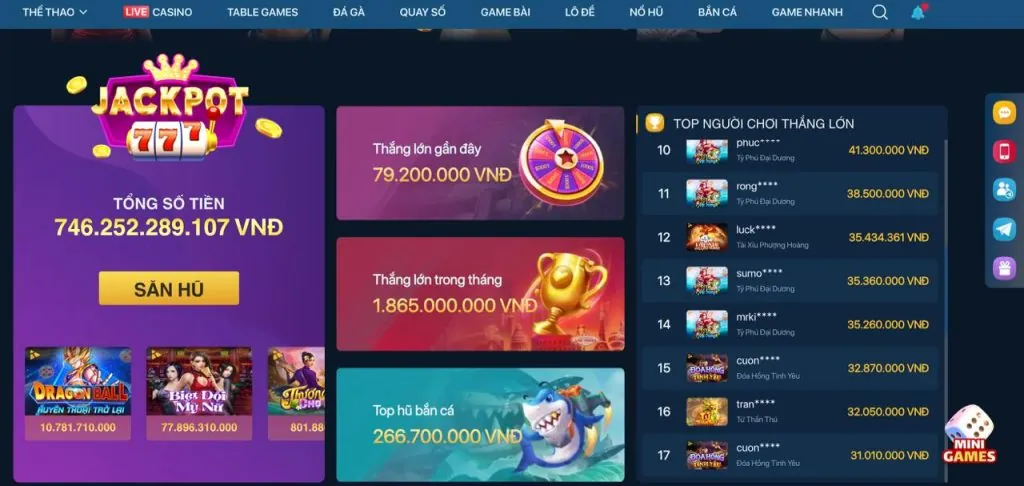 Nền tảng uy tín và bảo mật